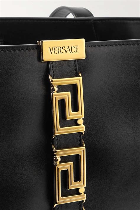 versace nappa biker tasche|net a porter Versace.